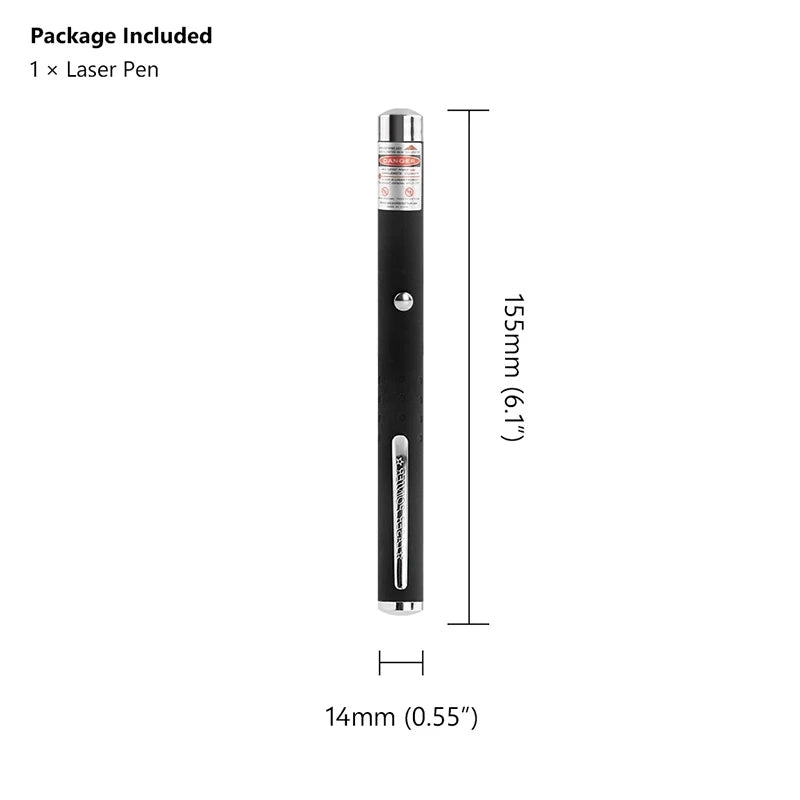 Laser Pointer With Three Color Projection
