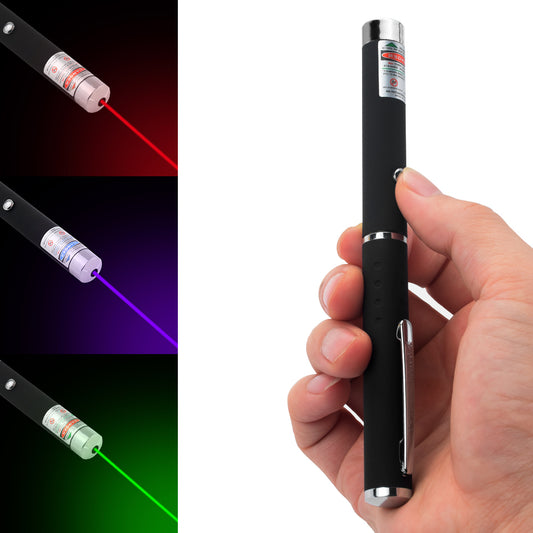 Laser Pointer With Three Color Projection