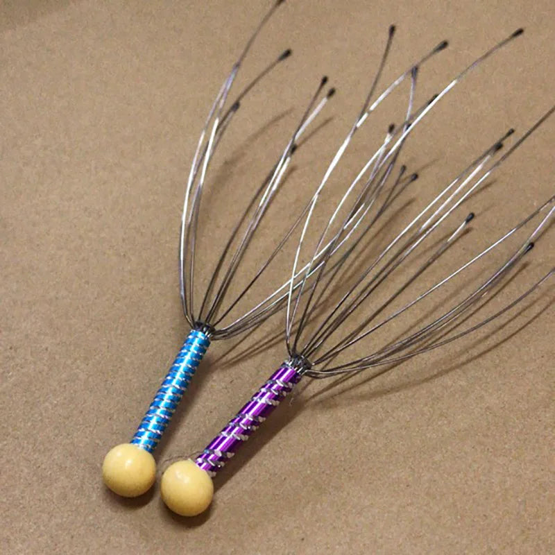 Scalp Massagers With 12 Claws Handheld Head Massage