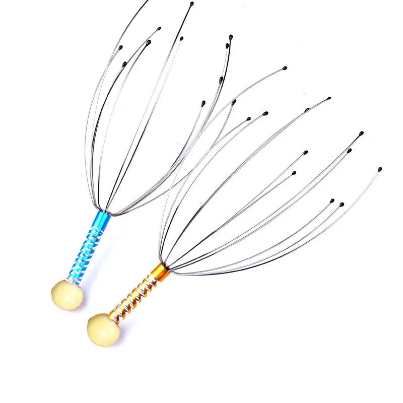 Scalp Massagers With 12 Claws Handheld Head Massage