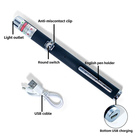 Rechargeable Green Laser Pointer